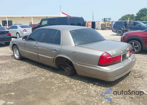 2002 Mercury Grand Marquis Ls из США, поврежденный, VIN 2MEFM75W72X638706